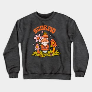 Scorpio Gnome Crewneck Sweatshirt